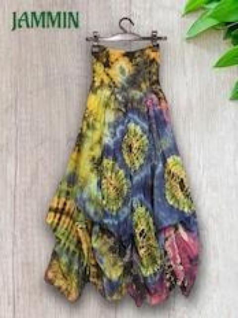 タイダイ変形スカート★アジアン★ヒッピー★サイケ★個性派 < 女性ファッション タイダイ変形スカート★アジアン★ヒッピー★サイケ★個性派 < 女性ファッションの