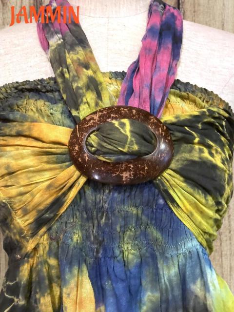 タイダイ変形スカート★アジアン★ヒッピー★サイケ★個性派 < 女性ファッション タイダイ変形スカート★アジアン★ヒッピー★サイケ★個性派 < 女性ファッションの