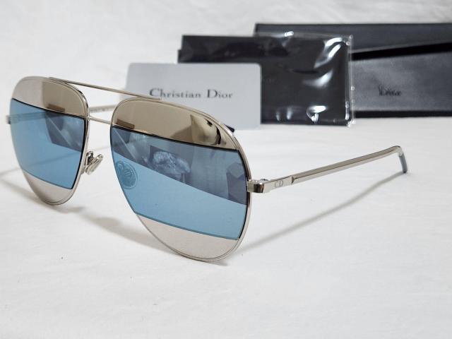 正規良 Dior CDロゴ ティアドロップ パイロット サングラス 青 メタルシルバー CDロゴ ミラーコンビ アイウェア 付属有 < ブランド  正規良 Dior CDロゴ ティアドロップ パイロット サングラス 青 メタルシルバー CDロゴ ミラーコンビ アイウェア 付属有  < ブランドの