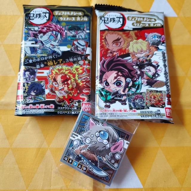 14 新品 鬼滅の刃 ディフォルメシール4 ウエハース R 嘴平伊之助 < アニメ/コミック/キャラクター  14 新品 鬼滅の刃 ディフォルメシール4 ウエハース R 嘴平伊之助  < アニメ/コミック/キャラクターの