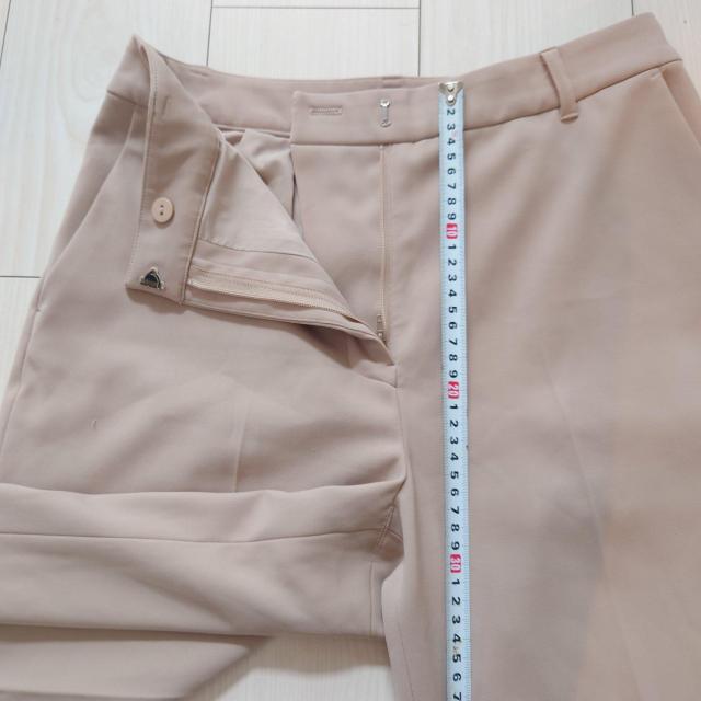 16NATURAL BEAUTY BASIC 洗える美脚ワイドパンツ L < ブランド  16NATURAL BEAUTY BASIC 洗える美脚ワイドパンツ L < ブランドの