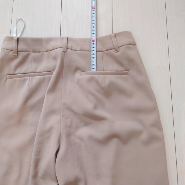 16NATURAL BEAUTY BASIC 洗える美脚ワイドパンツ L < ブランド  16NATURAL BEAUTY BASIC 洗える美脚ワイドパンツ L < ブランドの