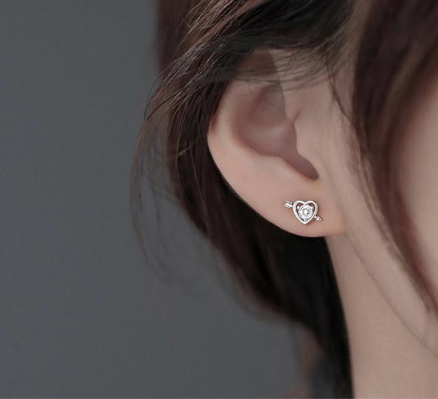 キューピット ピアス シルバー【両耳セット < 女性アクセサリー/時計  キューピット ピアス シルバー【両耳セット < 女性アクセサリー/時計の