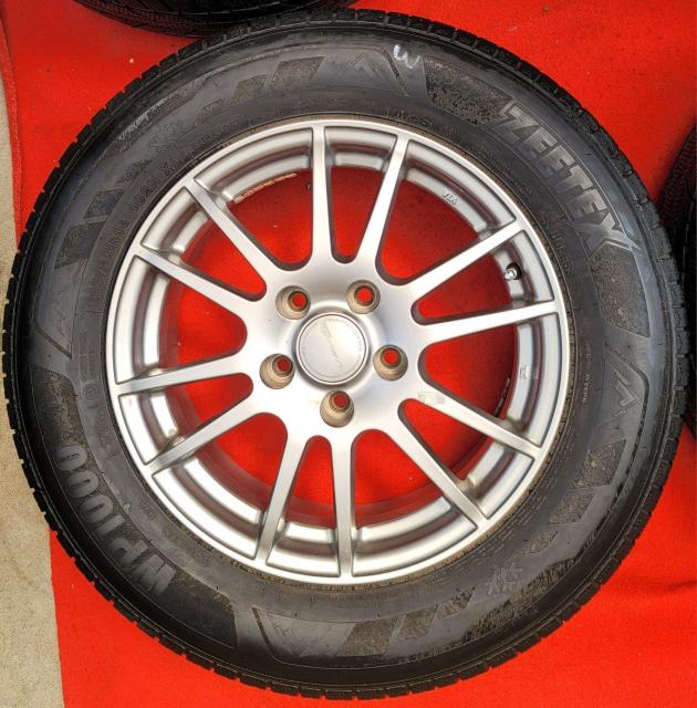 Weds VELVA 16C` 6.5J +40 X^bhX4{Zbg ZEETEX WP1000 215/65R16 At  /oCN