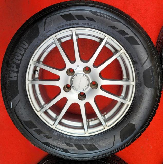 Weds VELVA 16C` 6.5J +40 X^bhX4{Zbg ZEETEX WP1000 215/65R16 At  /oCN