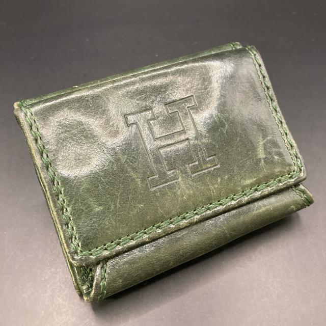 即決 HIROFU ヒロフ 三つ折り財布 グリーン < 女性ファッション 即決 HIROFU ヒロフ 三つ折り財布 グリーン < 女性ファッションの