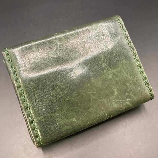 即決 HIROFU ヒロフ 三つ折り財布 グリーン < 女性ファッション 即決 HIROFU ヒロフ 三つ折り財布 グリーン < 女性ファッションの