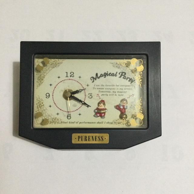 オルゴール&時計付き ジュエリーBOX C192 < インテリア/ライフ オルゴール&時計付き ジュエリーBOX C192 < インテリア/ライフの