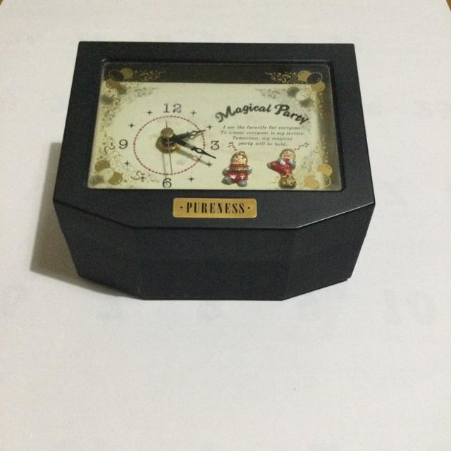 オルゴール&時計付き ジュエリーBOX C192 < インテリア/ライフ オルゴール&時計付き ジュエリーBOX C192 < インテリア/ライフの