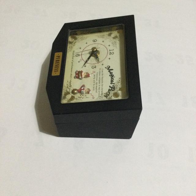 オルゴール&時計付き ジュエリーBOX C192 < インテリア/ライフ オルゴール&時計付き ジュエリーBOX C192 < インテリア/ライフの