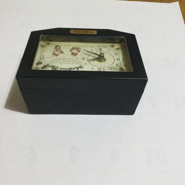 オルゴール&時計付き ジュエリーBOX C192 < インテリア/ライフ オルゴール&時計付き ジュエリーBOX C192 < インテリア/ライフの