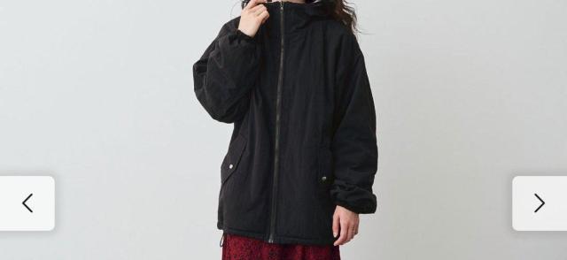 フェリシモ ユーズド 4L リブインコンフォートふわっと着心地もあたたかな撥水リバーシブルパーカーブルゾン〈ブラック〉 < ブランド フェリシモ ユーズド 4L リブインコンフォートふわっと着心地もあたたかな撥水リバーシブルパーカーブルゾン〈ブラック〉 < ブランドの