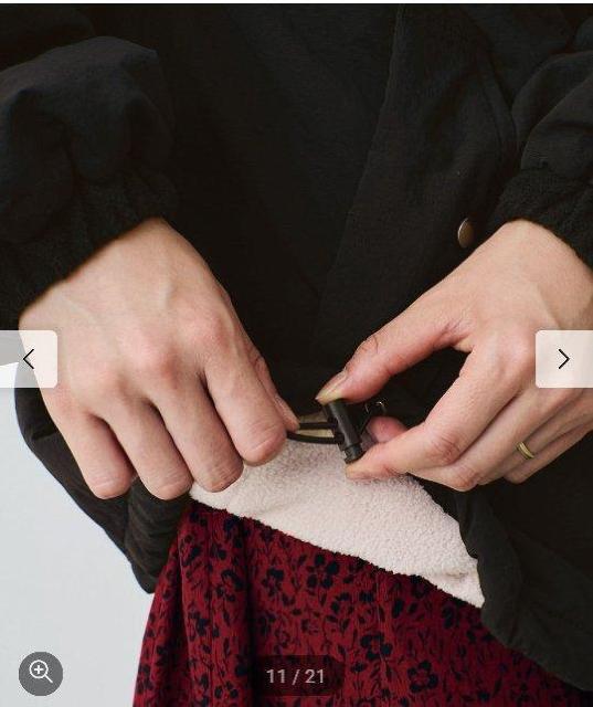 フェリシモ ユーズド 4L リブインコンフォートふわっと着心地もあたたかな撥水リバーシブルパーカーブルゾン〈ブラック〉 < ブランド フェリシモ ユーズド 4L リブインコンフォートふわっと着心地もあたたかな撥水リバーシブルパーカーブルゾン〈ブラック〉 < ブランドの