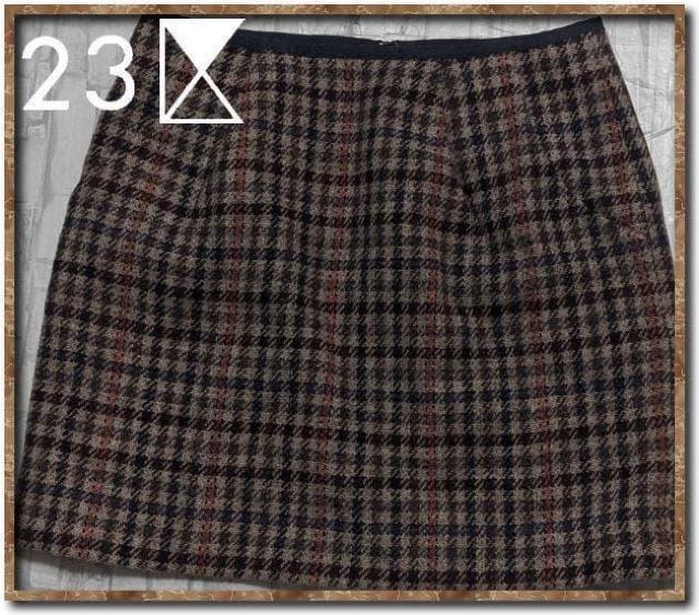 23��@�`�F�b�N�n���X�c�C�[�h�X�J�[�g�@���n  �� �u�����h�� 