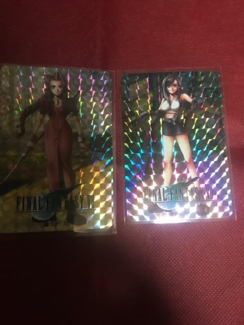 ティファ、エアリス カードダス ファイナルファンタジー7 < トレーディングカード ティファ、エアリス カードダス ファイナルファンタジー7 < トレーディングカードの