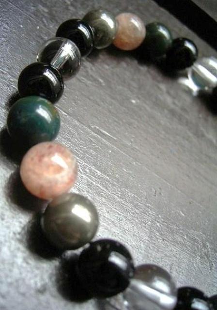 ☆仕事・体力☆パイライトxブラッドストーンxサンストーン < 女性アクセサリー/時計 ☆仕事・体力☆パイライトxブラッドストーンxサンストーン < 女性アクセサリー/時計の