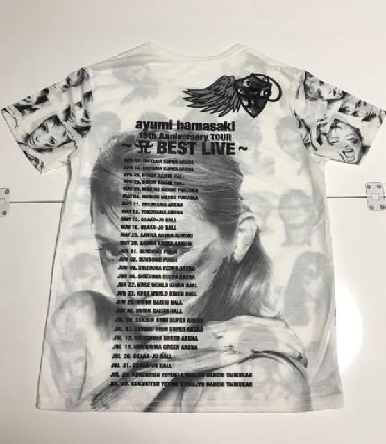 浜崎あゆみ15thAnniversary TOUR〜BEST LIVE〜Tシャツ、新品 < タレントグッズ  浜崎あゆみ15thAnniversary TOUR〜BEST LIVE〜Tシャツ、新品 < タレントグッズの