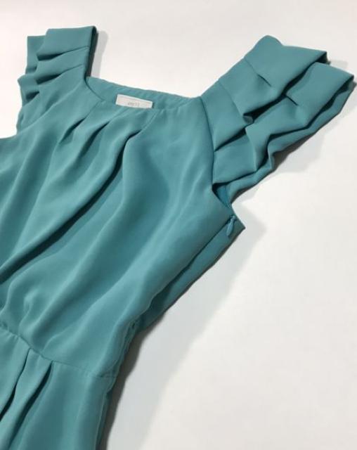 エニィスィスanySiS〓パーティー結婚式〓痩せ見えドレスワンピース(7号)エメラルド < ブランド エニィスィスanySiS〓パーティー結婚式〓痩せ見えドレスワンピース(7号)エメラルド < ブランドの