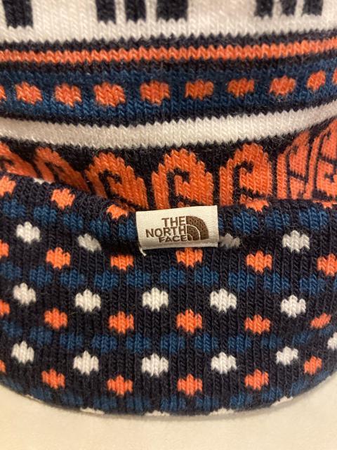 THE NORTH FACE ビーニー  ニット帽 総柄  SKI TUKE    ノースフェイス   紺系 < ブランド  THE NORTH FACE ビーニー  ニット帽 総柄  SKI TUKE    ノースフェイス   紺系 < ブランドの