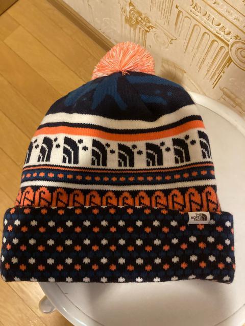 THE NORTH FACE ビーニー  ニット帽 総柄  SKI TUKE    ノースフェイス   紺系 < ブランド  THE NORTH FACE ビーニー  ニット帽 総柄  SKI TUKE    ノースフェイス   紺系 < ブランドの