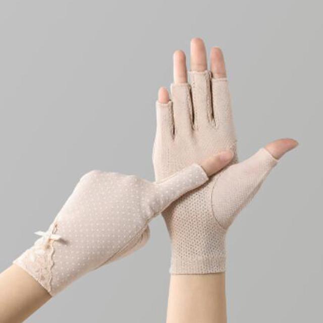 送料無料 新品 手袋 指切り レディース 紫外線対策 < 女性ファッション  送料無料 新品 手袋 指切り レディース 紫外線対策 < 女性ファッションの