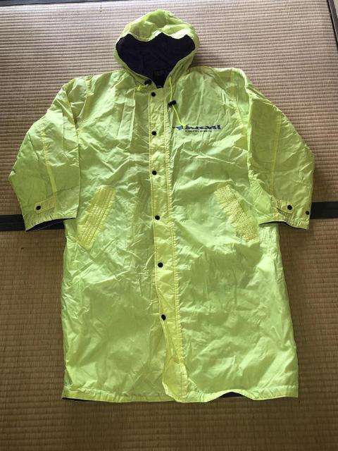 良好!RSタイチ 蛍光イエロー グランドコート ベンチコート フリーサイズ < 自動車/バイク 良好!RSタイチ 蛍光イエロー グランドコート ベンチコート フリーサイズ < 自動車/バイク