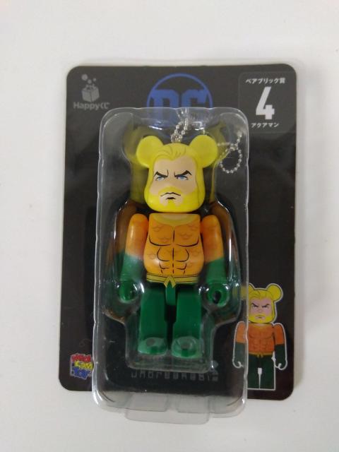フィギュア マーベル DC ベアブリック賞 4 アクアマン Happyくじ < ホビー  フィギュア マーベル DC ベアブリック賞 4 アクアマン Happyくじ  < ホビーの