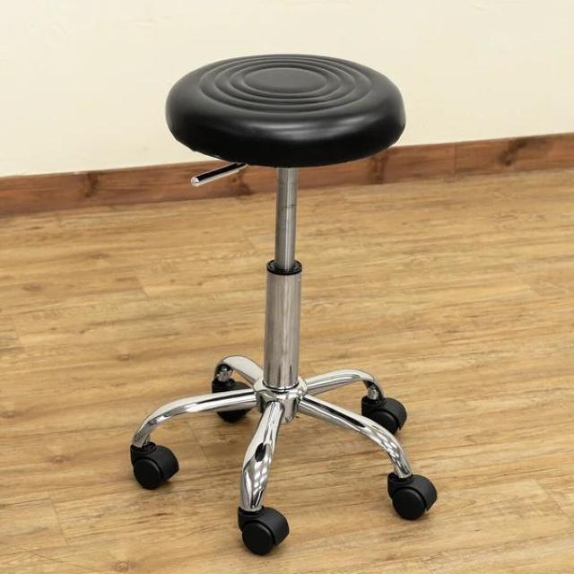 【送料無料】スツール キャスター付き 椅子 イス 回転 カットチェア ブラック < インテリア/ライフ 【送料無料】スツール キャスター付き 椅子 イス 回転 カットチェア ブラック < インテリア/ライフの