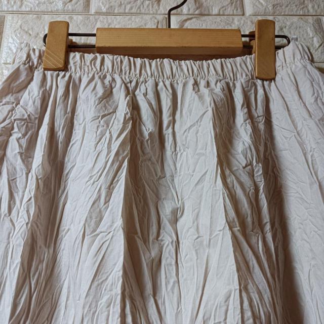 未使用★シワ加工Aラインロングスカート < 女性ファッション  未使用★シワ加工Aラインロングスカート < 女性ファッションの