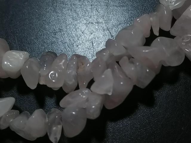 天然石★ローズクォーツ さざれ 1連 < 女性アクセサリー/時計 天然石★ローズクォーツ さざれ 1連 < 女性アクセサリー/時計の