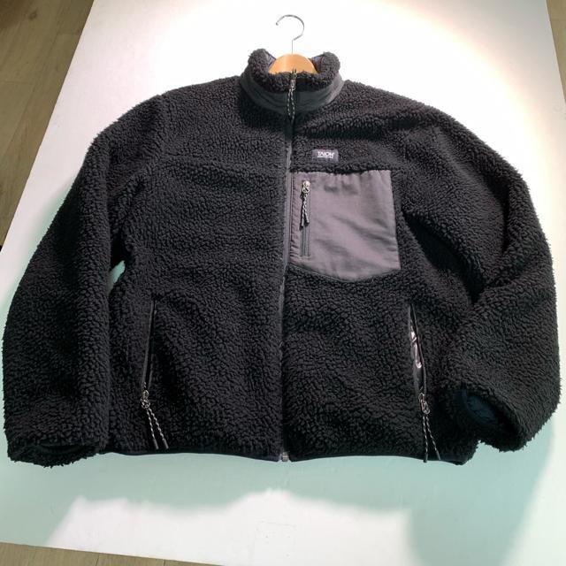 TAION リバーシブル ダウンジャケット フリースジャケット M 黒/ネイビー タイオン アウター ブルゾン < 男性ファッション TAION リバーシブル ダウンジャケット フリースジャケット M 黒/ネイビー タイオン アウター ブルゾン < 男性ファッションの