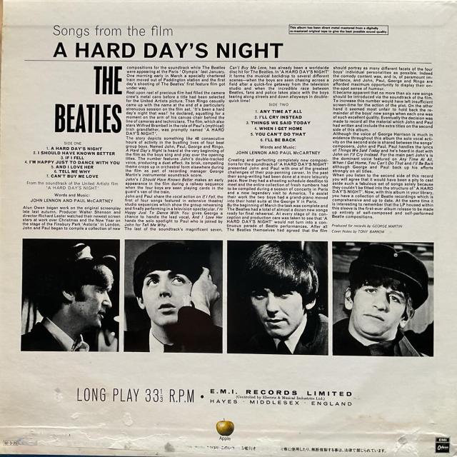 A HARD DAY’S NIGHT/ BEATLES < CD/DVD/ビデオ A HARD DAY’S NIGHT/ BEATLES < CD/DVD/ビデオの