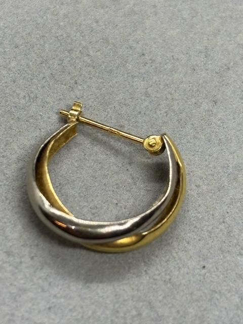 即決 K18 ゴールド K18WG ホワイトゴールド ピアス 片耳 < 女性アクセサリー/時計 即決 K18 ゴールド K18WG ホワイトゴールド ピアス 片耳 < 女性アクセサリー/時計の