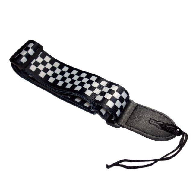 白色 黒色 チェック 市松模様 ギター ストラップ エレキギター アコースティックギター アコギ ベース < ホビー 白色 黒色 チェック 市松模様 ギター ストラップ エレキギター アコースティックギター アコギ ベース < ホビーの