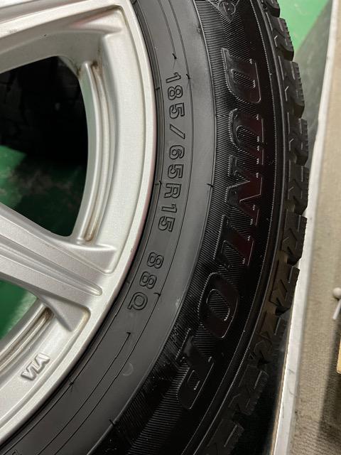 0091939)激安国産中古スタッドレスタイヤダンロップ4本スポークアルミホイールセットコンパクトカー185/65R15送料無料 < 自動車/バイク 0091939)激安国産中古スタッドレスタイヤダンロップ4本スポークアルミホイールセットコンパクトカー185/65R15送料無料 < 自動車/バイク