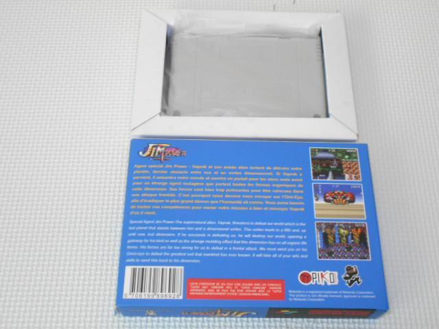 SFC★JiM POWER IN MUTANT PLANET SNES 海外版 端子清掃済み < ゲーム本体/ソフト  SFC★JiM POWER IN MUTANT PLANET SNES 海外版 端子清掃済み < ゲーム本体/ソフトの