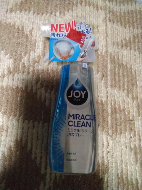 ジョイ ミラクルクリーン泡スプレー < インテリア/ライフ ジョイ ミラクルクリーン泡スプレー < インテリア/ライフの