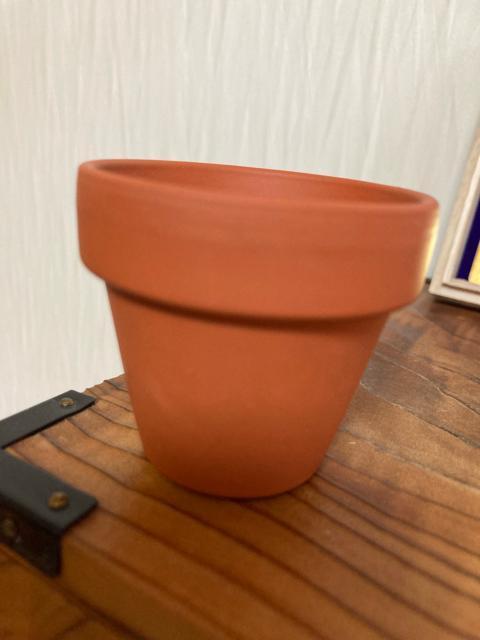 1818.未使用☆素焼き植木鉢風☆小物入れ < インテリア/ライフ  1818.未使用☆素焼き植木鉢風☆小物入れ  < インテリア/ライフの