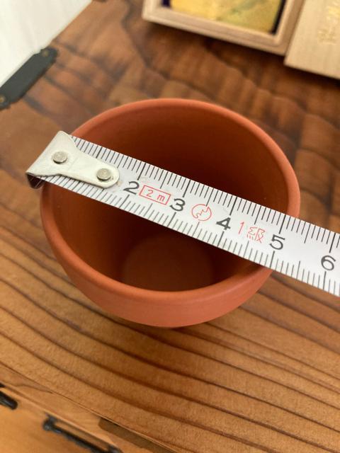 1818.未使用☆素焼き植木鉢風☆小物入れ < インテリア/ライフ  1818.未使用☆素焼き植木鉢風☆小物入れ < インテリア/ライフの