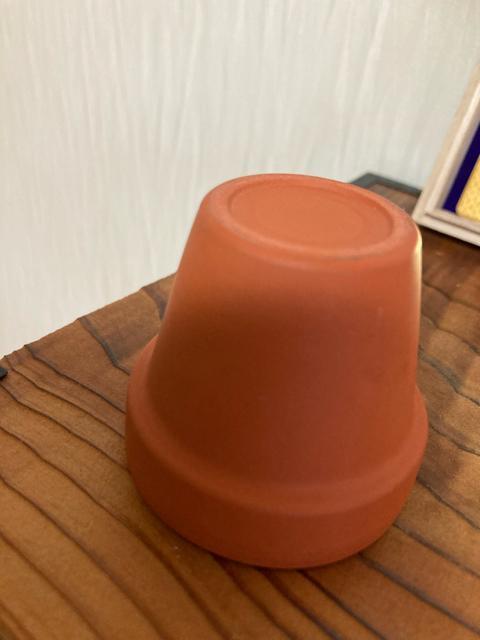 1818.未使用☆素焼き植木鉢風☆小物入れ < インテリア/ライフ  1818.未使用☆素焼き植木鉢風☆小物入れ < インテリア/ライフの