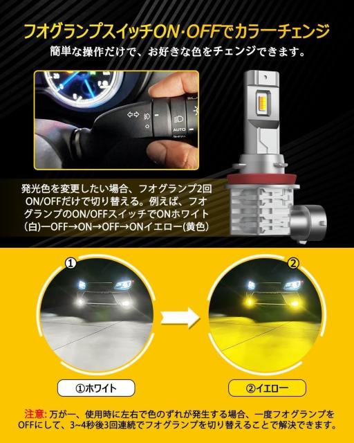H8 H11 H16 H9 LED tHOv 2F؂ւ LZ[ ɐ12V 21Zbg  /oCN