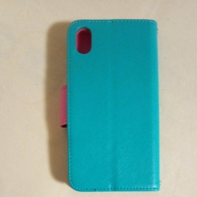 iPhone15スマホケース エメラルドグリーン×ピンク < 家電/AV  iPhone15スマホケース エメラルドグリーン×ピンク < 家電/AVの