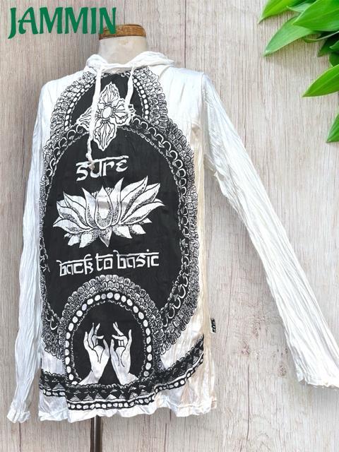 ロータスロンT エスニック アジアン ヒッピー サイケ 個性派 ゆったりめ < 男性ファッション ロータスロンT エスニック アジアン ヒッピー サイケ 個性派 ゆったりめ < 男性ファッションの