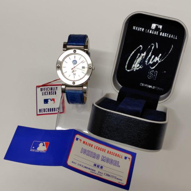 【美品】シチズンイチローMLBデビュー記念モデル < 男性アクセサリー/時計 【美品】シチズンイチローMLBデビュー記念モデル < 男性アクセサリー/時計の