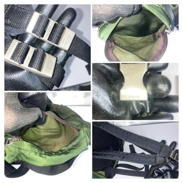 PRADA プラダ ナイロン テスート リュック レアカラー カーキ V135 < ブランド PRADA プラダ ナイロン テスート リュック レアカラー カーキ V135 < ブランドの