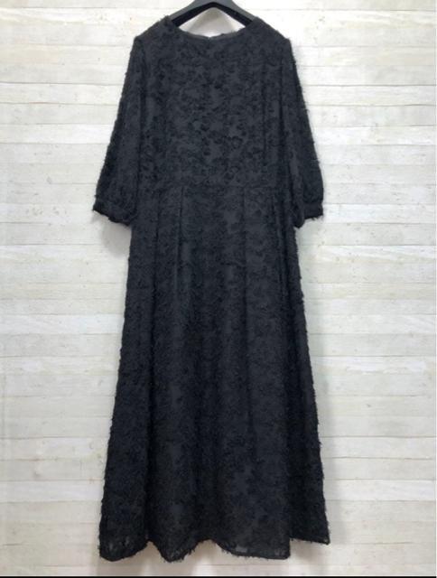 新品☆LLトールサイズ黒系ジャガードロングワンピーススーツ入卒も☆Q664 < 女性ファッション 新品☆LLトールサイズ黒系ジャガードロングワンピーススーツ入卒も☆Q664 < 女性ファッションの