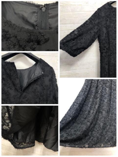 新品☆LLトールサイズ黒系ジャガードロングワンピーススーツ入卒も☆Q664 < 女性ファッション 新品☆LLトールサイズ黒系ジャガードロングワンピーススーツ入卒も☆Q664 < 女性ファッションの