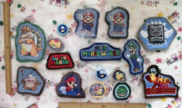 スーパーマリオ まとめ売りワッペンセット 縫い付け < ホビー スーパーマリオ まとめ売りワッペンセット 縫い付け < ホビーの