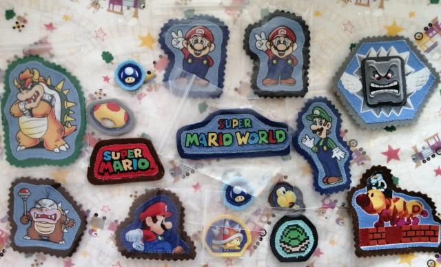 スーパーマリオ まとめ売りワッペンセット 縫い付け < ホビー スーパーマリオ まとめ売りワッペンセット 縫い付け < ホビーの