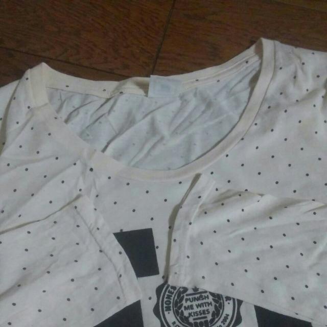 RODEO CS 1号サイズ 美品 ベージュ ドット 長T < ブランド  RODEO CS 1号サイズ 美品 ベージュ ドット 長T < ブランドの